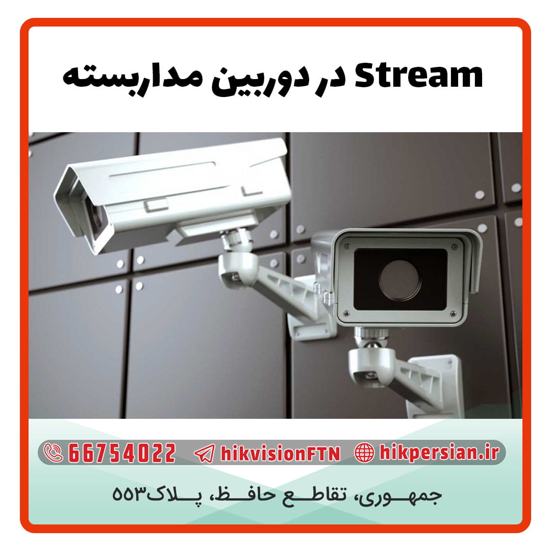 Stream در دوربین مداربسته | انواع Stream و کاربرد آن