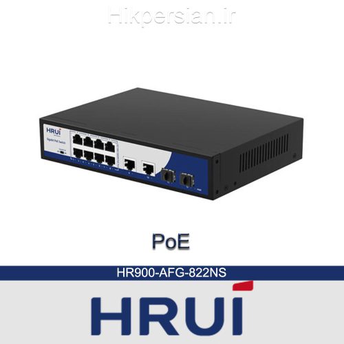 سوئیچ شبکه HRUi مدل HR900-AFG-822NS
