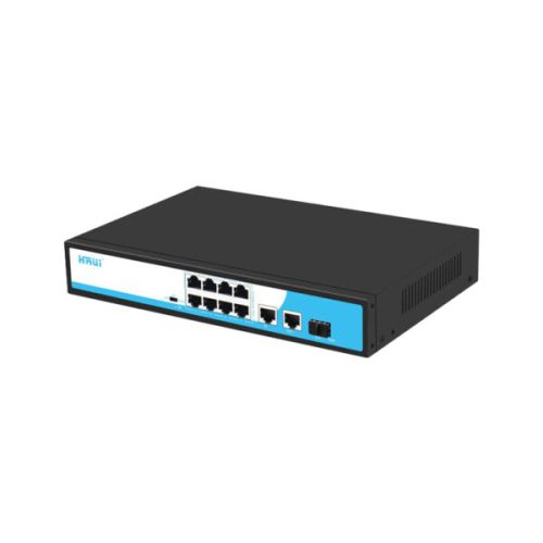 HR901-AF-821GNS  سوئیچ شبکه 8پورت POE